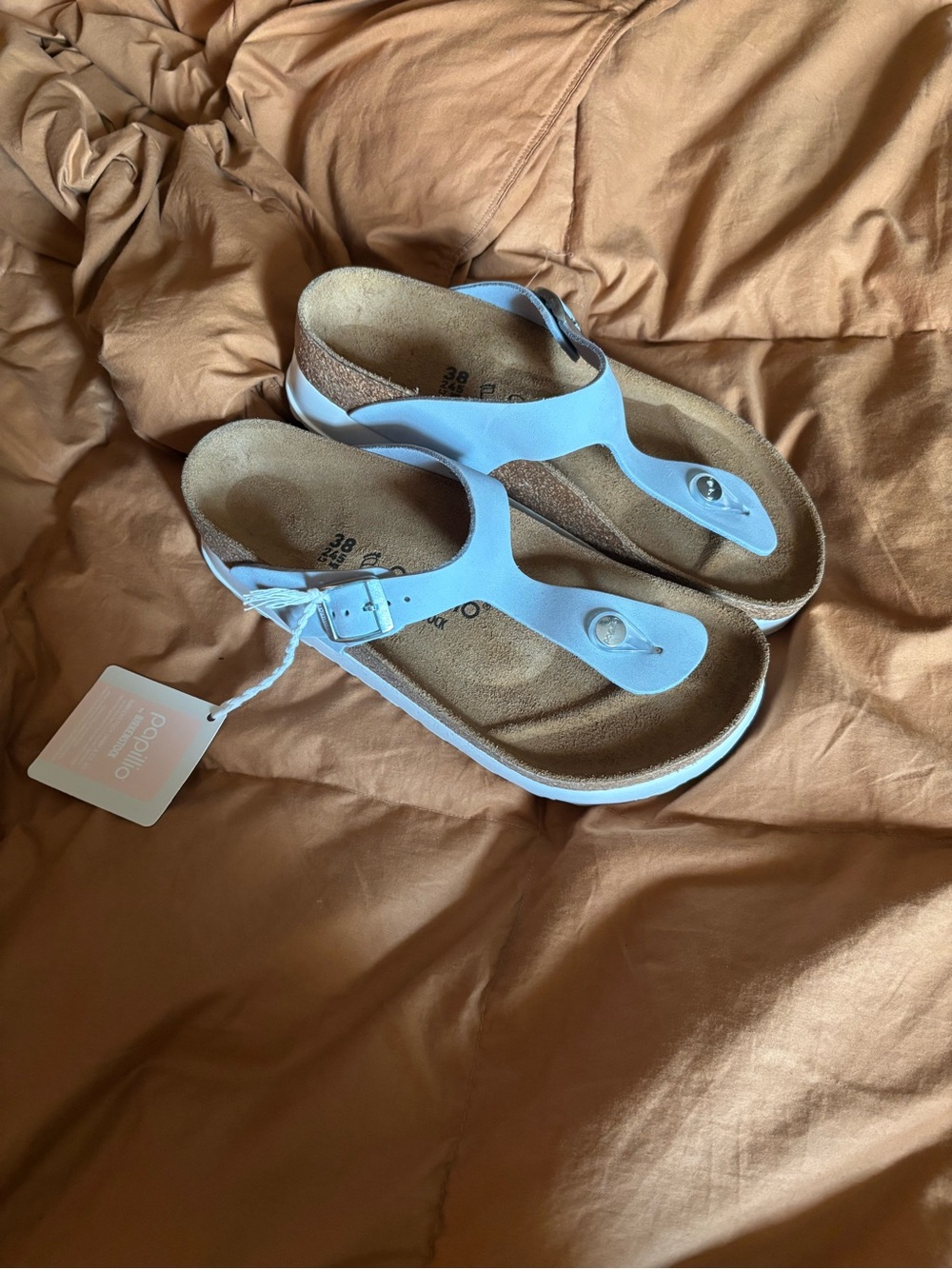 Papillio Women's light blue Madrid sandals